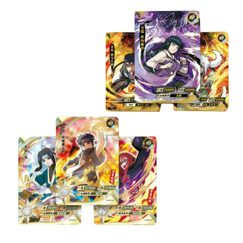 Nieuwe Kayou-collectiekaart Narutoes EX Wave 4 TCG-kaarten Booster Box Digitaal printen Trading Card Kinderspeelgoed Kerstcadeau