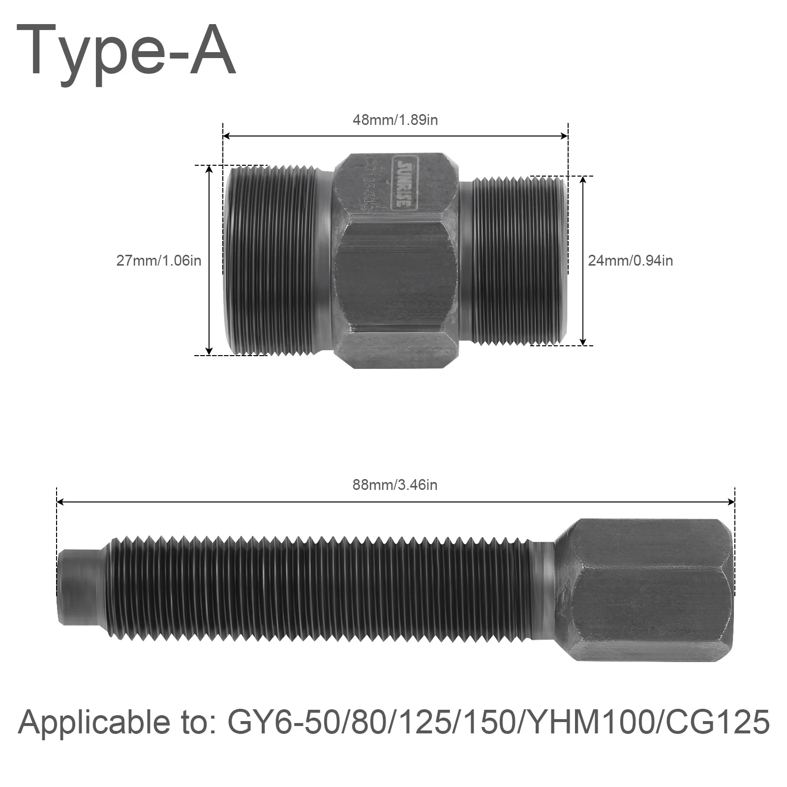 오토바이 플라이휠 마그네토 고정자 풀러, GY6-50 80 125/150 YMH100 GS125 GY6-125 150 JH70 에 적합