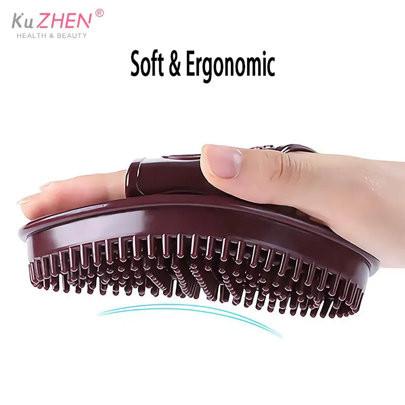 Massage Brush Body Massager Brush Gua Sha Scraping Board Massage Brush Scrapper Anti Cellulite Slimming Relaxing Scrub Massager