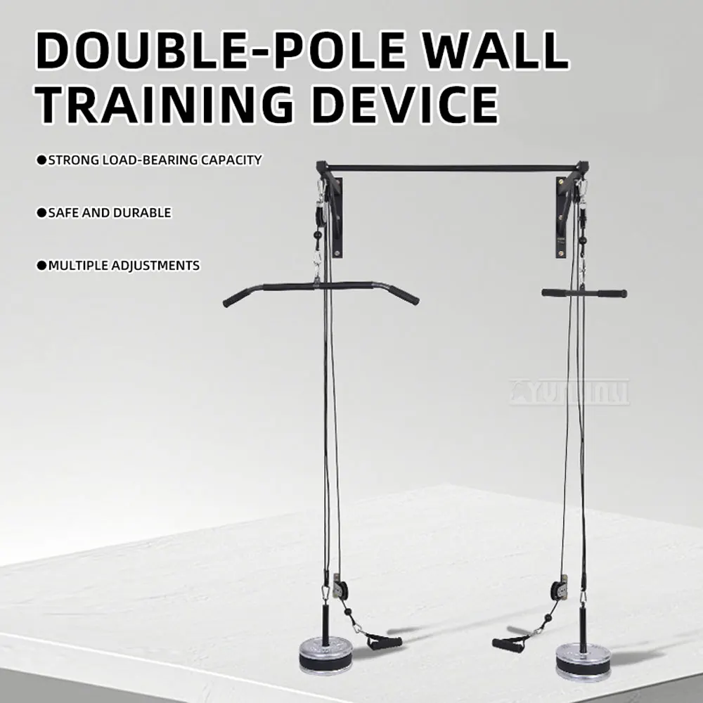 Single Column Wall Mounted Gantry, Lever Home Gym, Comprehensive Weight Training Device
