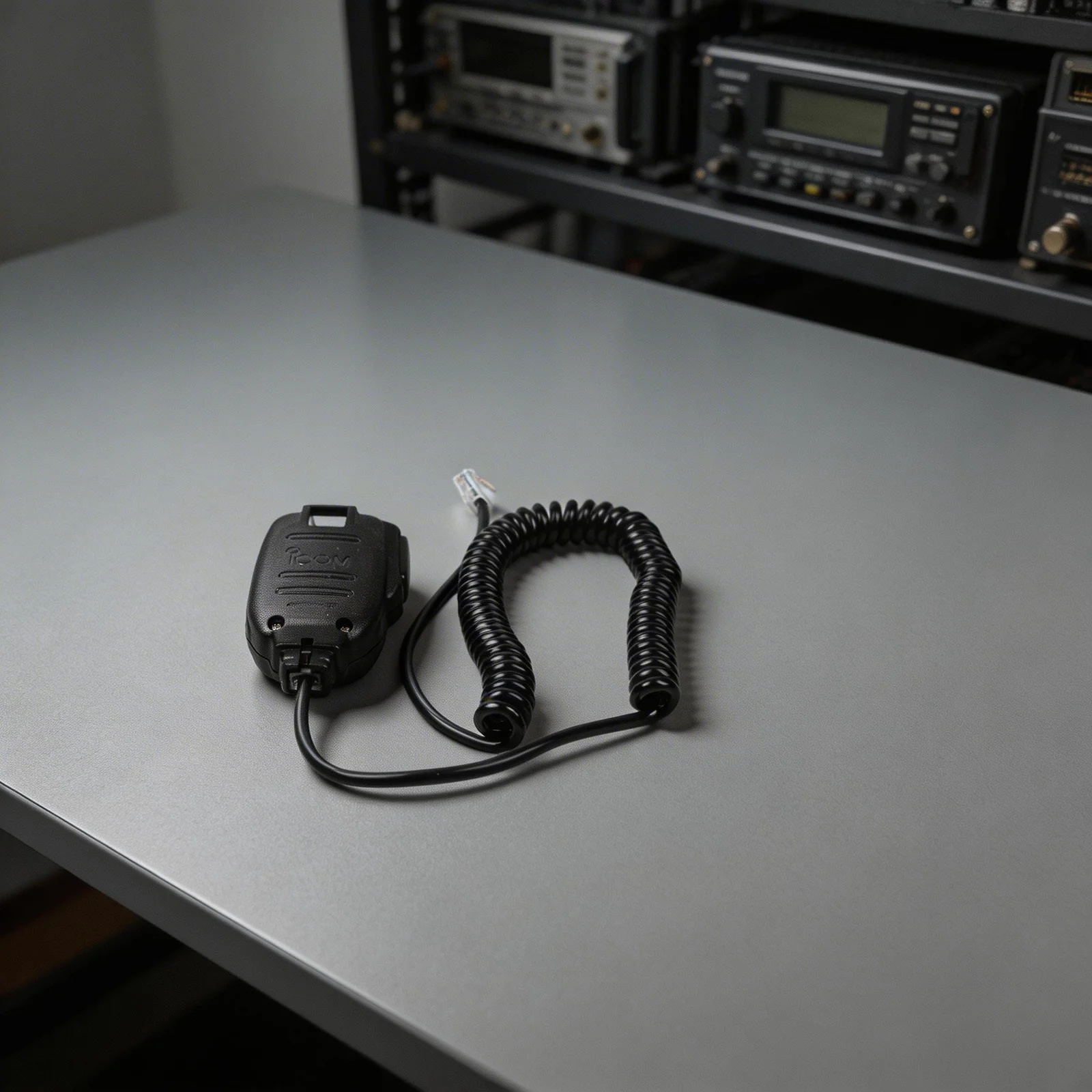 8-pin Speaker Mic HM-133V Microphone Lightweight Body Palm-fitting Design Portable Streamlined Design For Team Communication