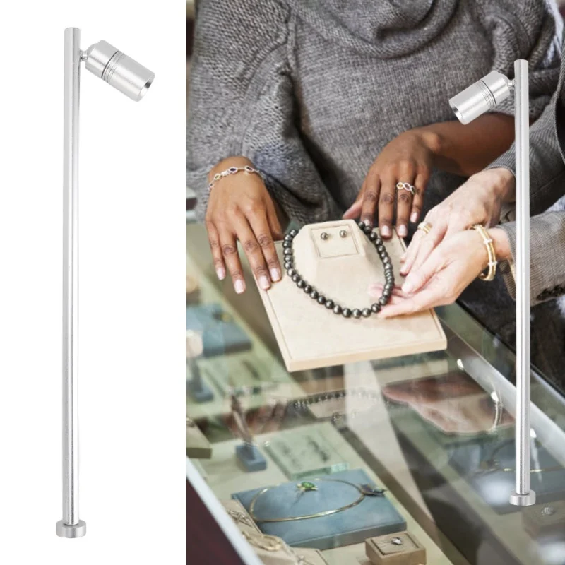 LED Spotlight Jewelry Showcases Display Lighting Fixture Standing Up Cabinet Spotlight Light Accent Lighting For Indoor Display