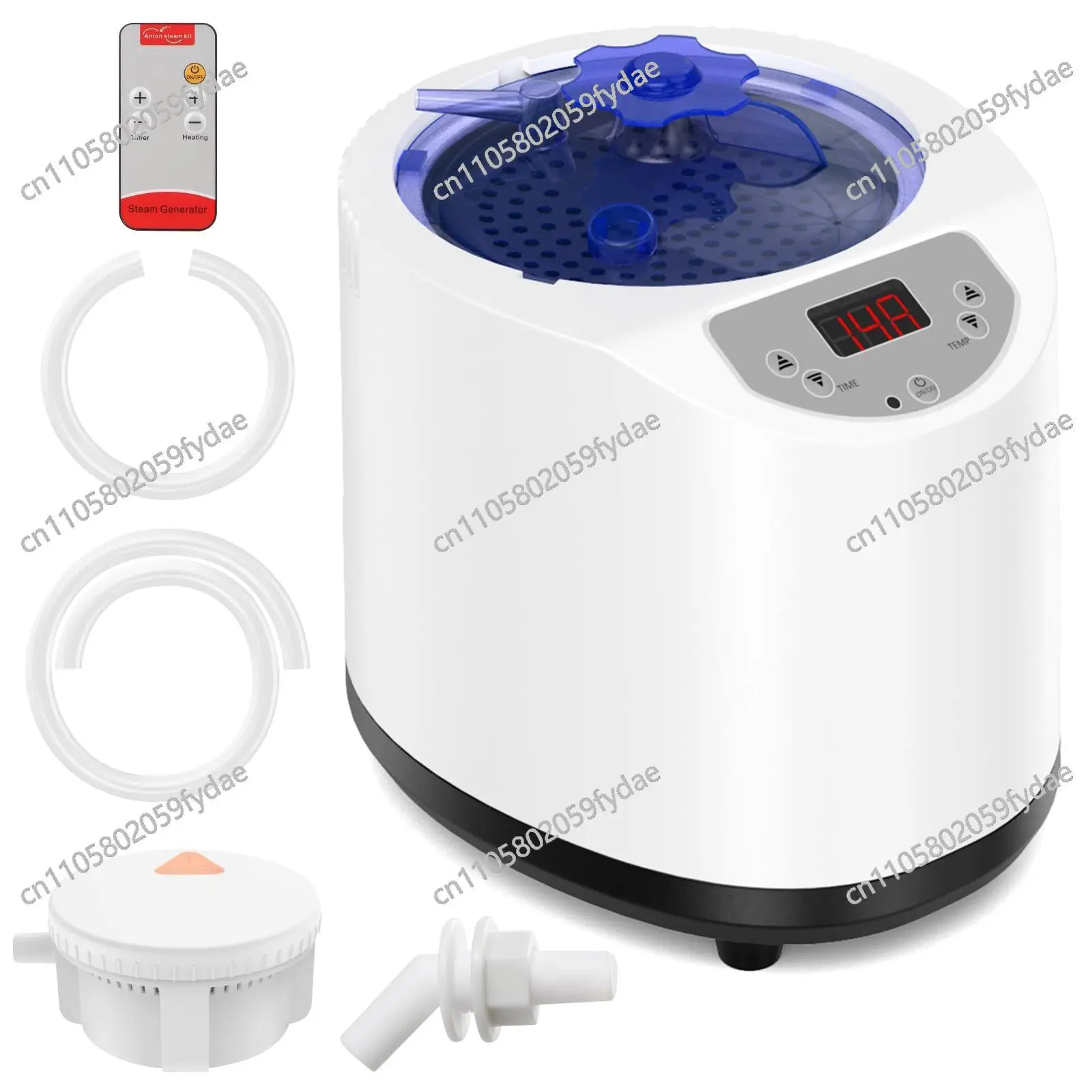Household portable sweat box heater folding sauna box sweat room fumigator