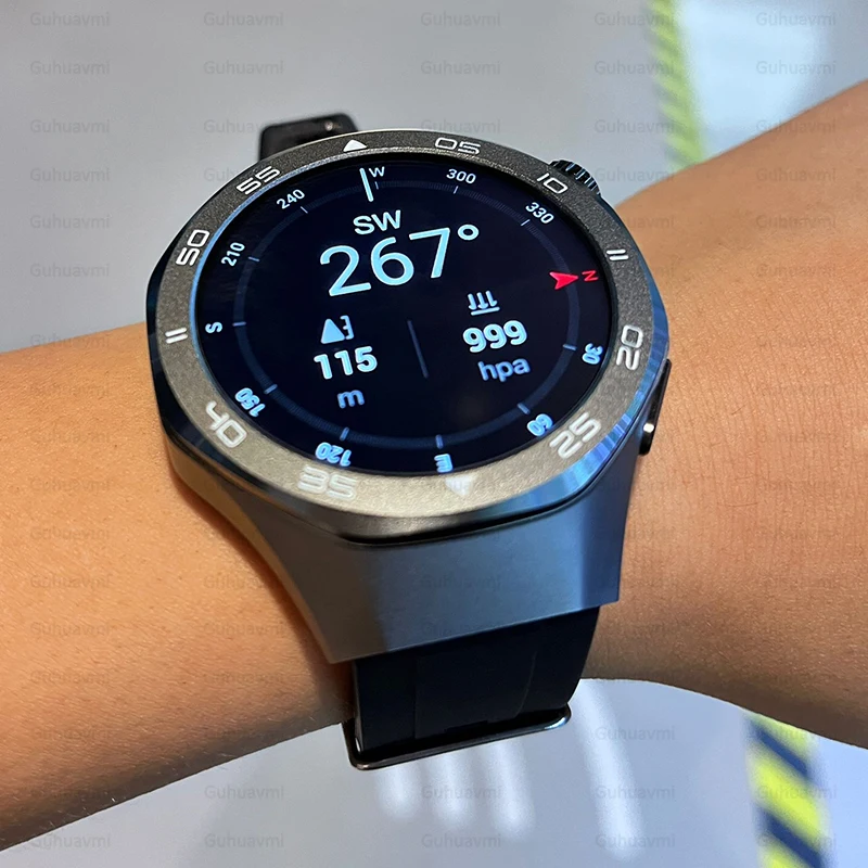 2025New GPS Position Smart Watch Men 1.53'' AMOLED HD Screen Compass Heart Rate IP68 Waterproof Bluetooth Call Sports Smartwatch
