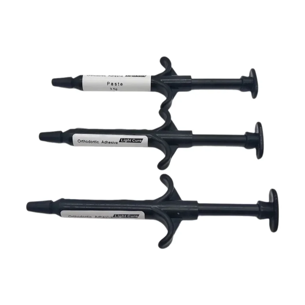 1 Pcs 3.5g Light Cure Orthodontics Paste Dental Bracket Adhesive Light-Curing Strong bonding Product for Dentistry Professionals