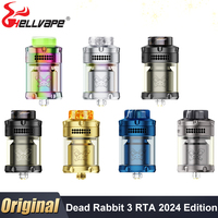 Original Hellvape Dead Rabbit 3 RTA Tank 2024 Edition 3.5/5.5ml Dal Coil 810 Drip Tip 0.37ohm Ni80 E Cigarette Atomizer