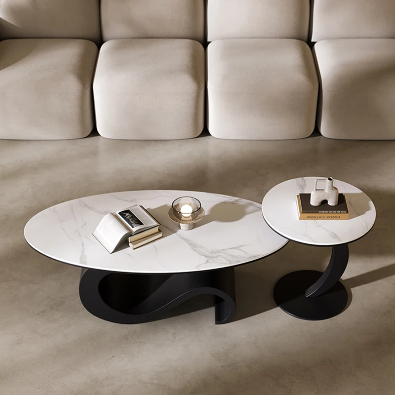 طاولة القهوة الأوروبية الأنيقة أسلوب بسيط تصميم شخصي طاولة جانبية بوهو الديكور Tisch Wohnzimmer أثاث غرفة المعيشة #6