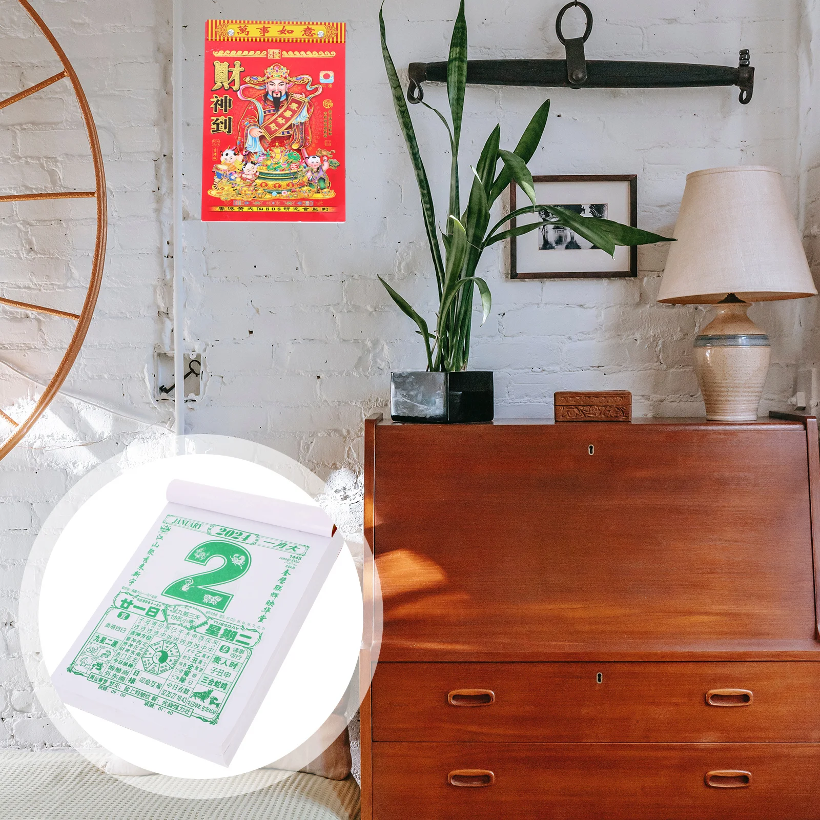 

Wall Calendars Single-day Tearing Chinese Hanging Lunar Desk Small New Year Daily