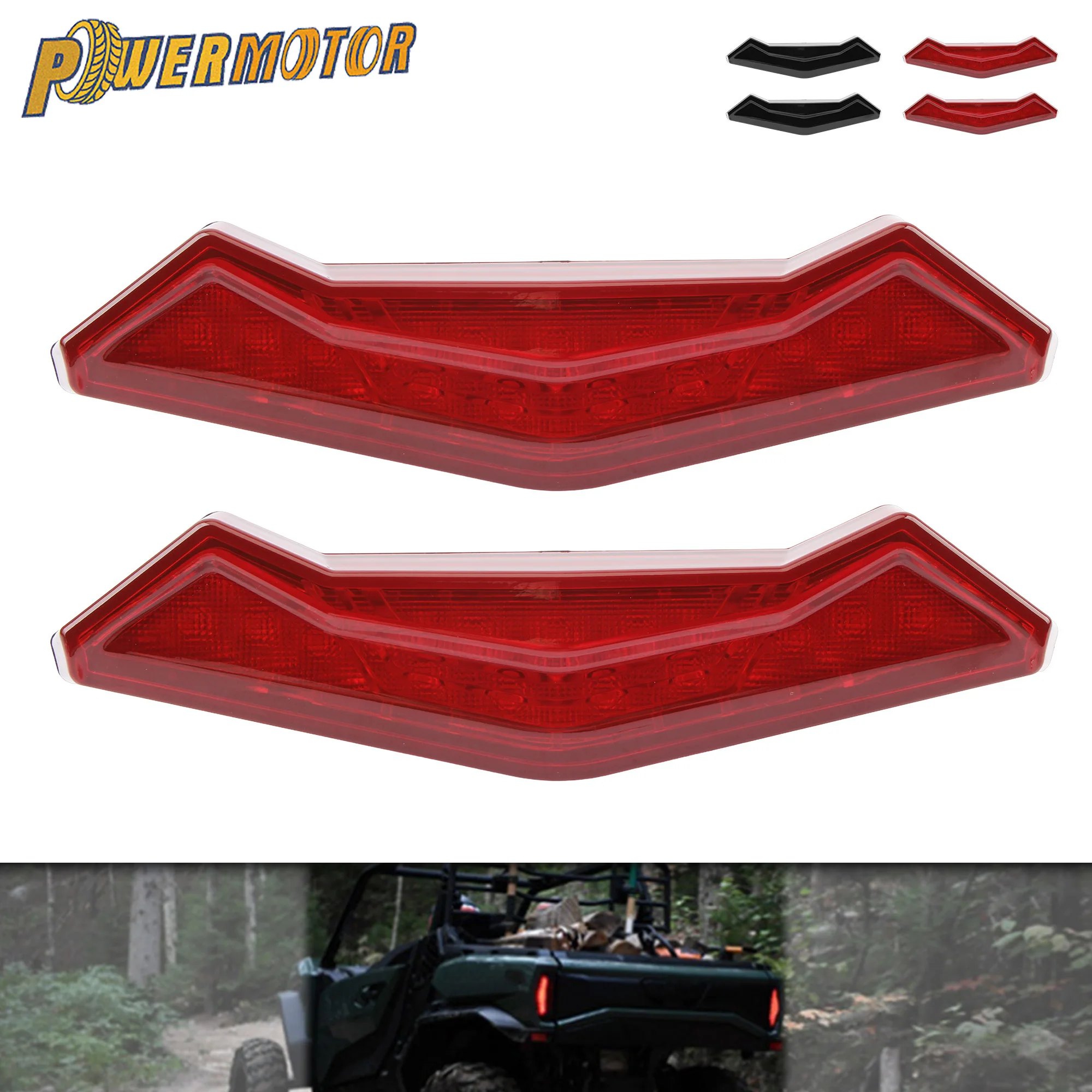 

UTV LED Brake Tail Light Stop Signal Lamp LED Taillight For CAN-AM Can Am Commander 1000R EFI - XMR 2022 2023 2024 2025 Parts