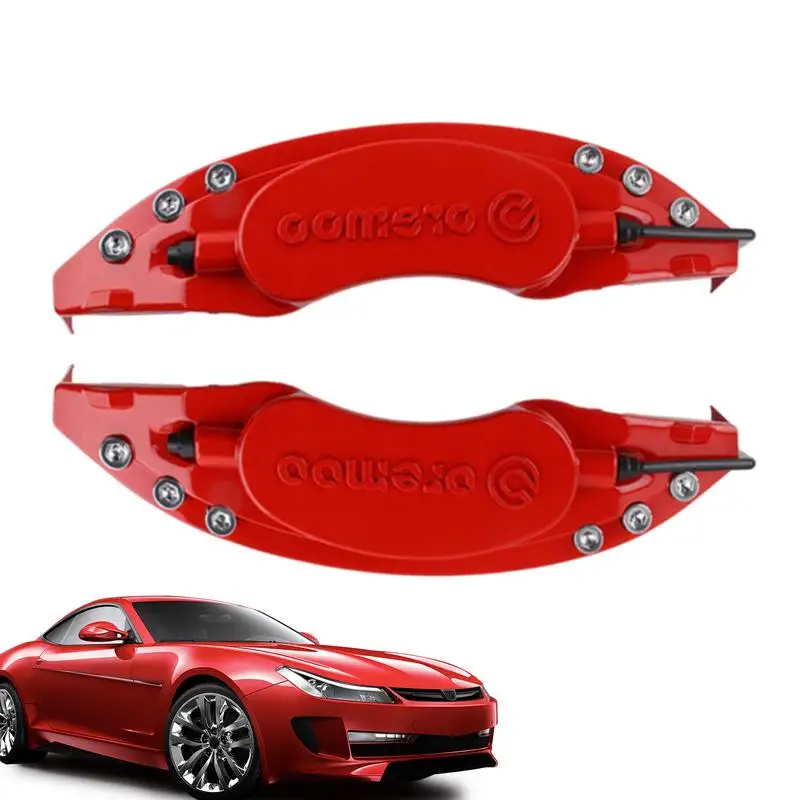 Portable Vehicles Caliper 3D Decorate Covers Car Wheel Caliper Covers Universal 3D Brake Caliper Heat Resistant Car Wheel Parts