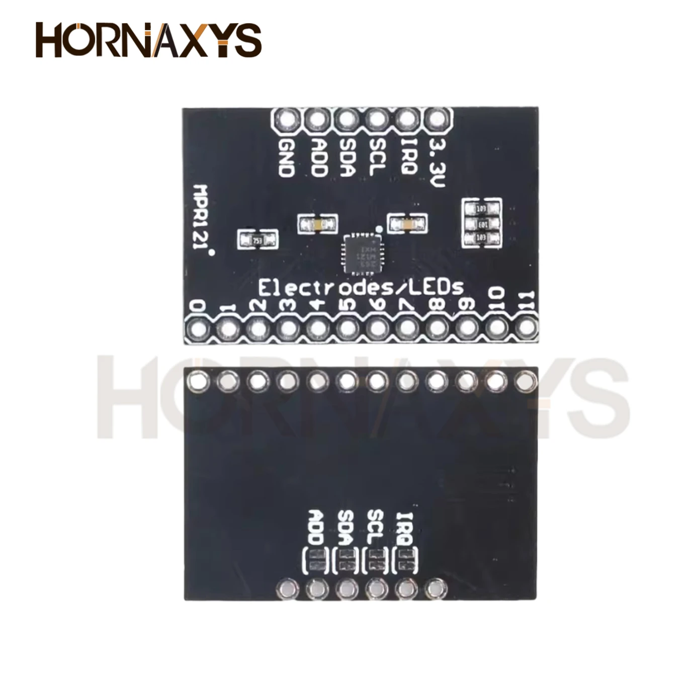 5pcs/10pcs MPR121 Breakout V12 Capacitive Touch Sensor Controller Module I2C keyboard Development Board For Arduino