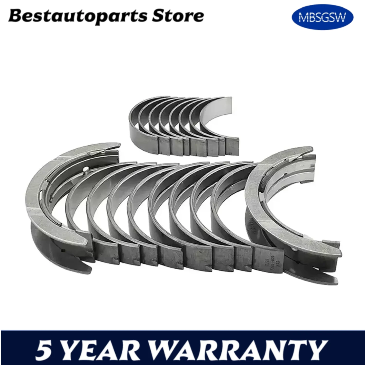 Engine Crankshaft Main & Con Rod Bearing Set For Subaru FORESTER IMPREZA LEGACY OUTBACK WRX XV 2.0L 2.5L FB20 FB25 2010-2024