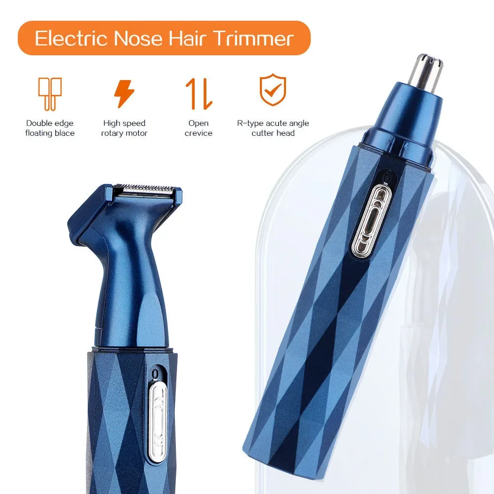 Nose Hair Trimmer USB Rechargeable Trimmer For Nose AndEar Hair Metal Shaver Electric Shaver Trim Nose Hair For Women And Men