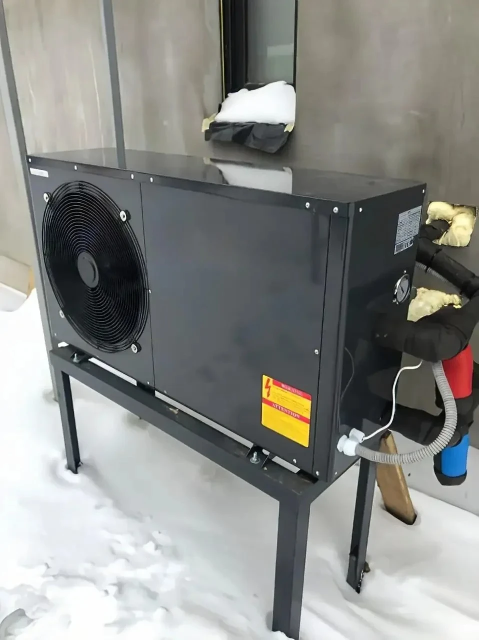 7.1kw Domestic Air to Water Heat Pump Low Noise Design for Heating And Cooling Hot Water Air Source Heat Pump