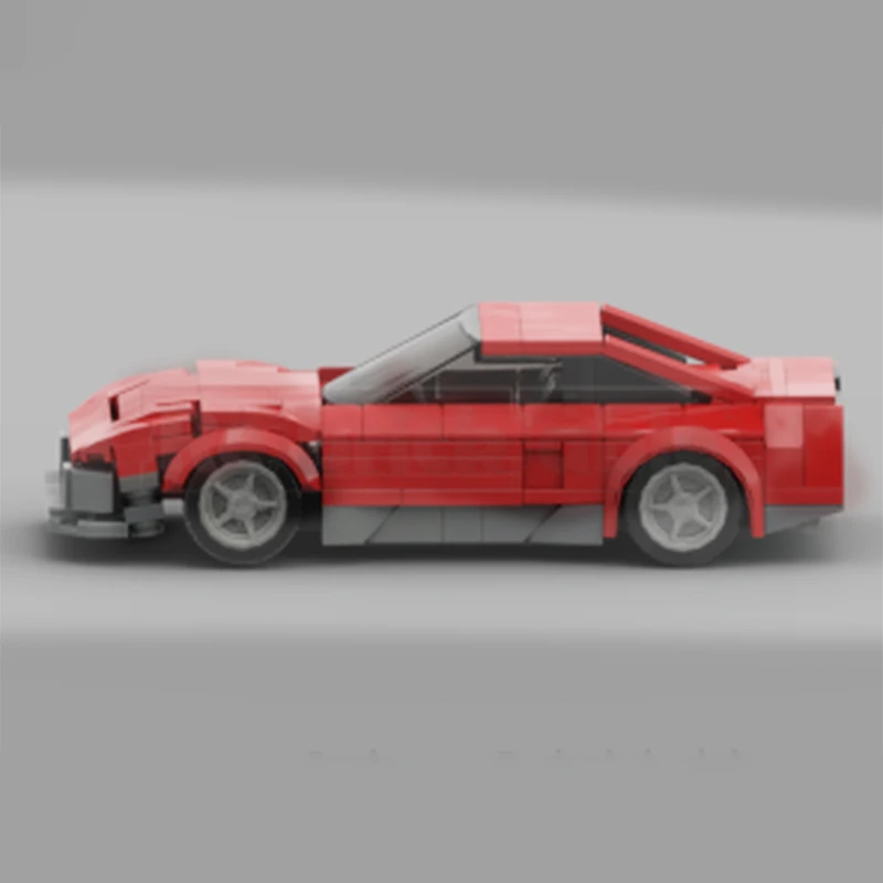 320pcs MOC Pontiac Fiero City Champions Super Car Building Blocks Constructing Creative STEM STEAM Learning Christmas toy Gift