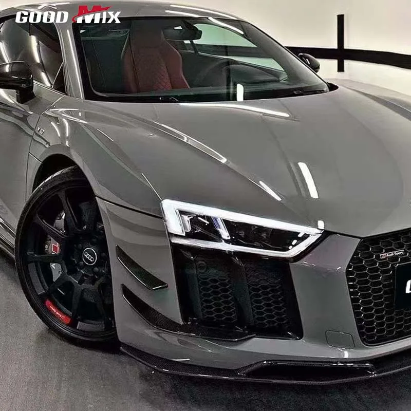 

Передние каналы из сухого углеродного волокна Performance Style Prepreg для Audi R8 Gen2 Prelife 2016-2018