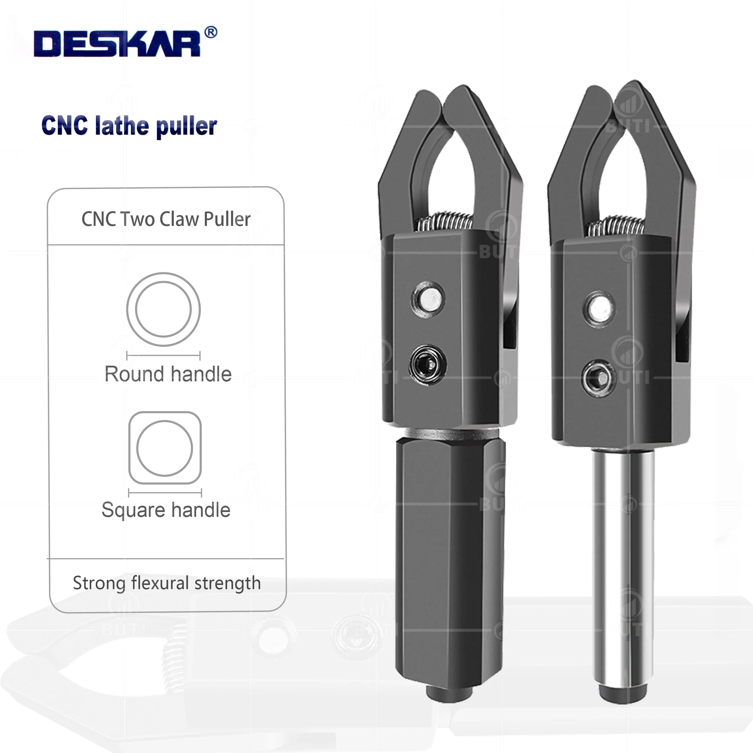 

CNC Lathe Tools Automatic Round Handle Square Handle Feeder 16/20/25/32 Puller High Precision Alloy Inlaid And Hardened Version