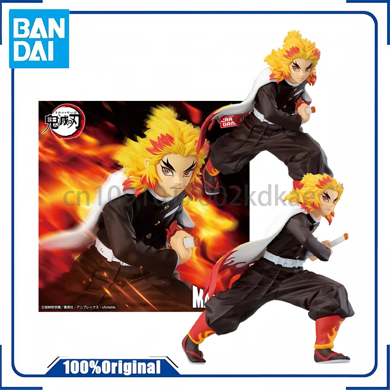 

In stock Bandai Demon Slayer MAXIMATIC KYOJURO RENGOKU Anime Action Figures Model Toy Decorations Birthday Gift Original