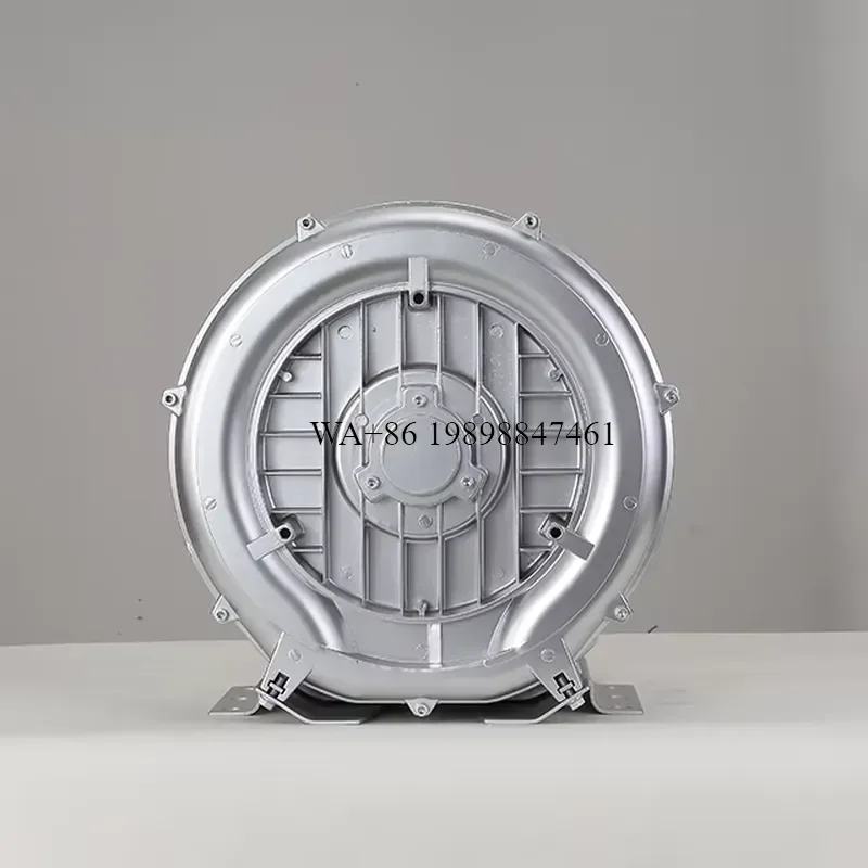 Wmwmnu for Industrial Side Channel Aquaculture Vortex Air Blower 1.5KW High Pressure AC 50Hz Aluminum Alloy Ventilation for