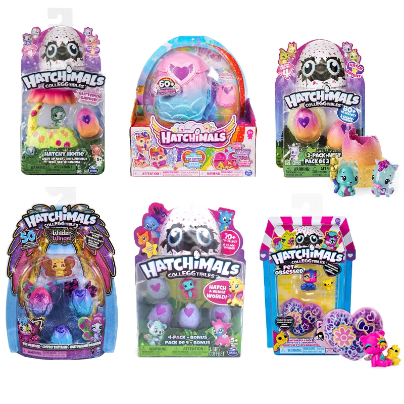 

Hatchimals Colleggtibles Royal Family Series Hatching Mini Eggs Surprise Set The Magic Genie Pets Figures Kids Educational Toys