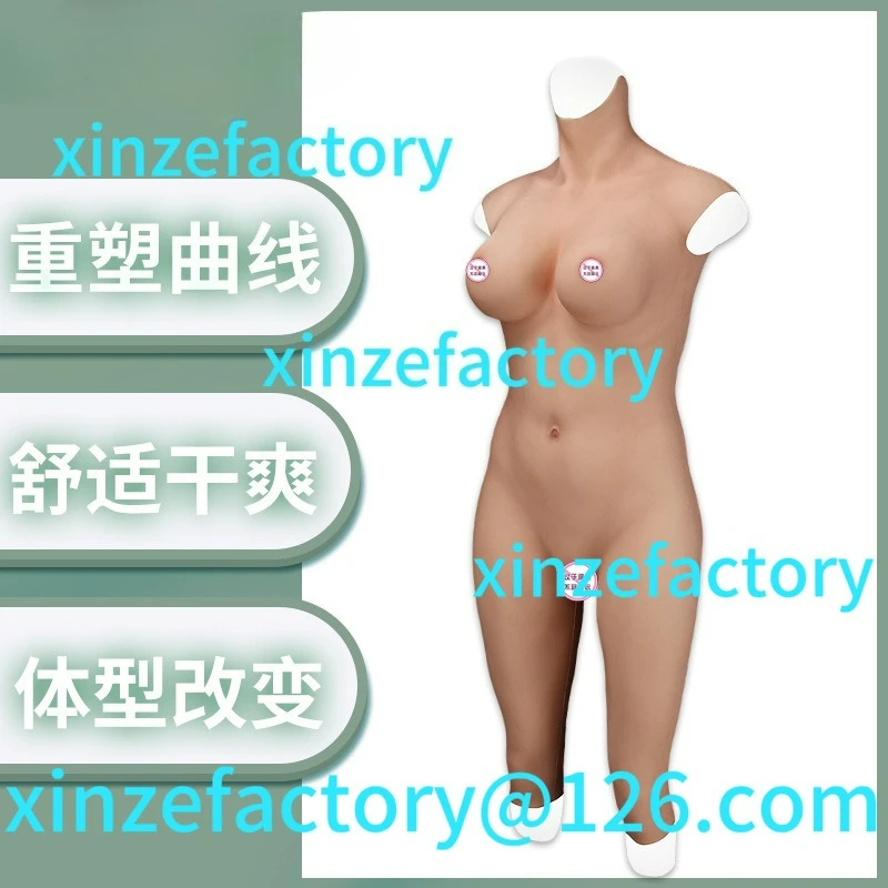 

Настраиваемый пятиточечный комбинезон-манекен, искусственная грудь, переодевание, силикон для груди
