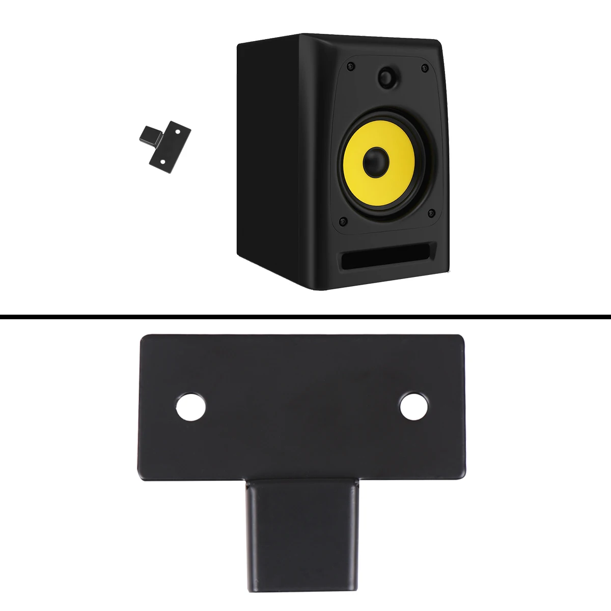 

5pcs Universal Wall Mounted Speaker Bracket For Home Store Hospital Thickened Easy Install With Kit Smooth Stable Long Lasting