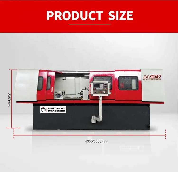 ZK Series Deep Hole Gun Drilling Machine ZK2103A-2 CNC Deep Hole Drilling Machine For Metal