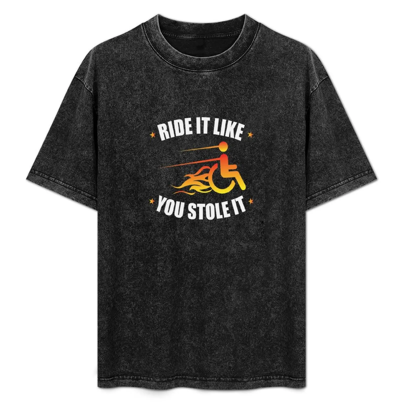 

Funny Wheelchair Walking Disability Carer Gift T-Shirt Sporty Breathable Short Sleeve T-Shirt
