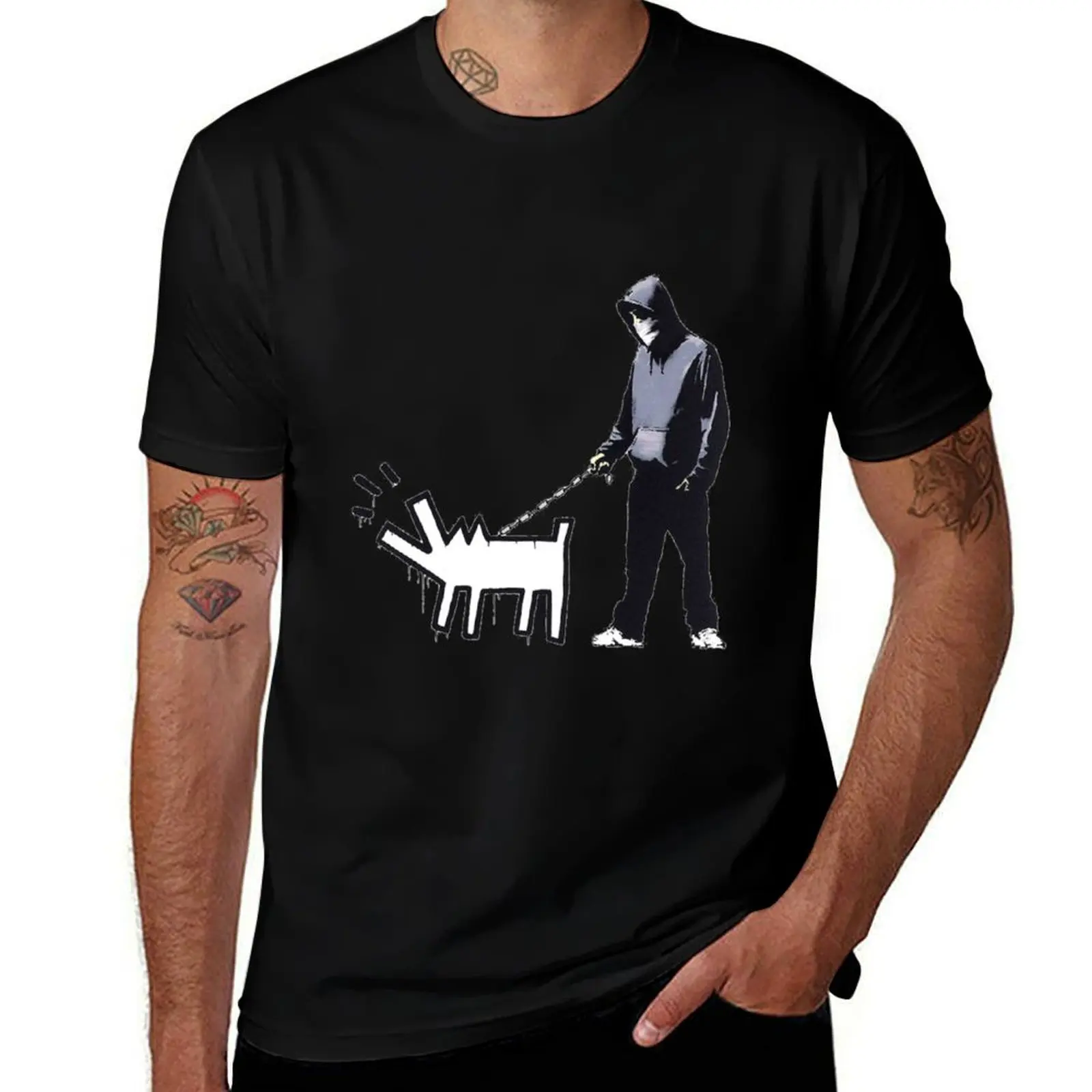 

Bristol Uk Art Banksy T-Shirt anime t shirts oversize man t shirt designer t shirt man casual T-Shirt