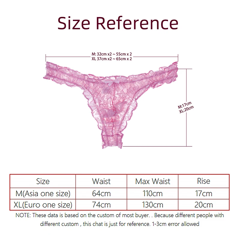 Mens Lace G-string And Thong Sexy Underwear See Through Tanga Bikini String Transparent Male Underpants T-back Panties view 6