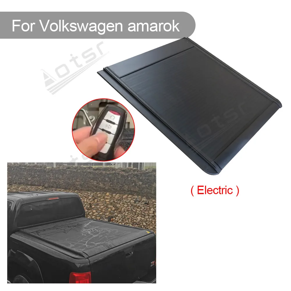 Pickup Truck Tonneau Cover For Volkswagen VW Cargo Cover Waterproof Rain-shed Pickup Rear Bucket Cover Electric Lock Cover