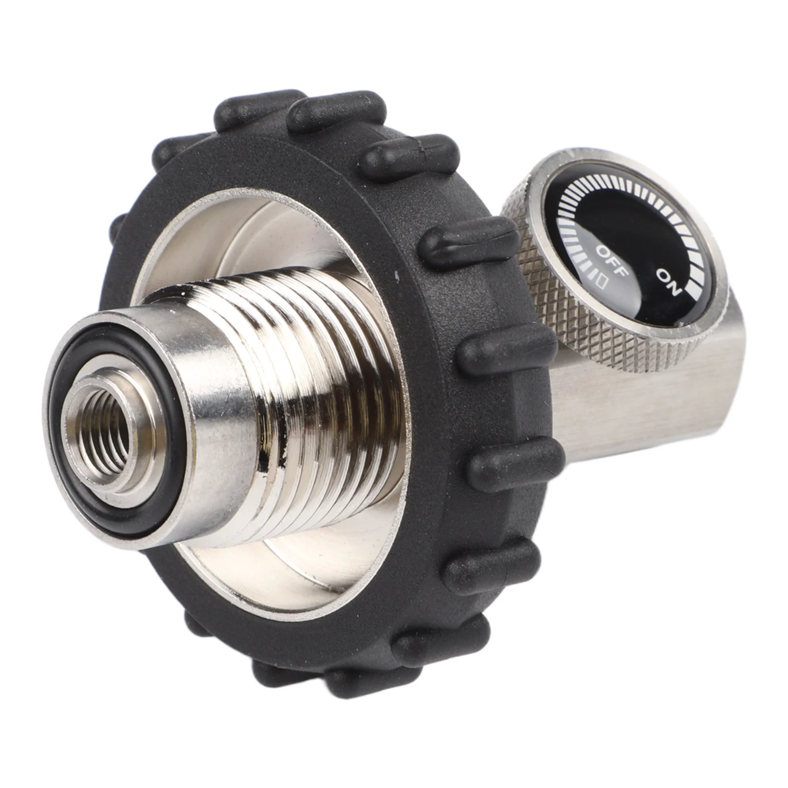 Brass Scuba Diving Regulator Fill Station Adapter DIN G5/8-14 To Female 1/4NPT For SCBA Air Gas Cylinder Inflator Connector
