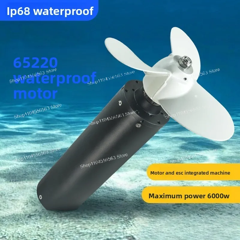 65220 waterproof motor 6000W built-in drive motor ESC integrated electric surfboard hydrofoil board