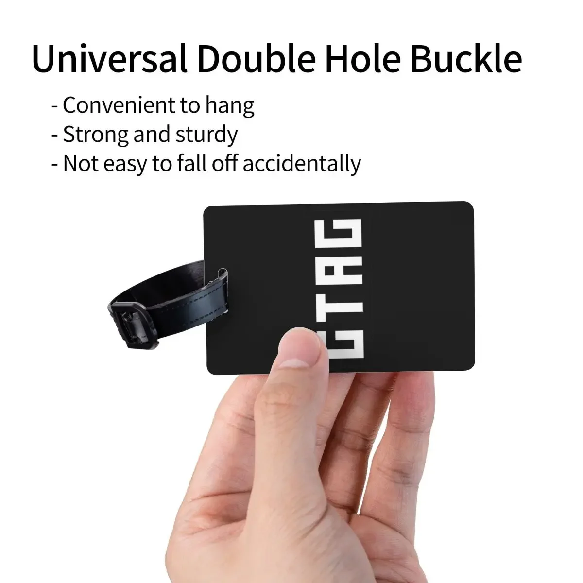 علامة غوريلا غير رسمية "GTAG" شعار علامات الأمتعة البضائع حقيبة سفر موضة الأمتعة الصعود علامة التسمية حامل معرف اسم العنوان