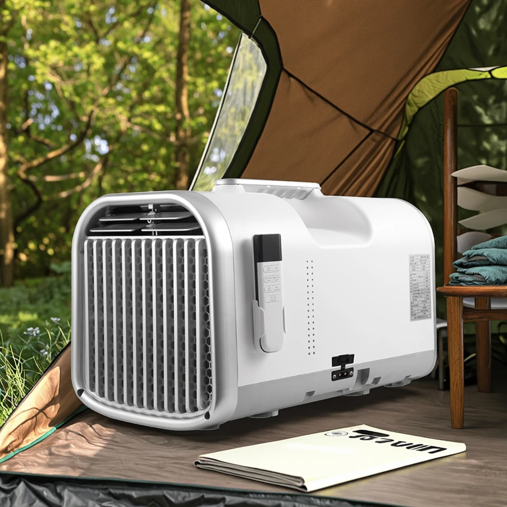 Portable Air Conditioner 12V DC Compressor Cooling Camping Car Tent Indoor Outdoor Factory Wholesale Cheap Energy Saving