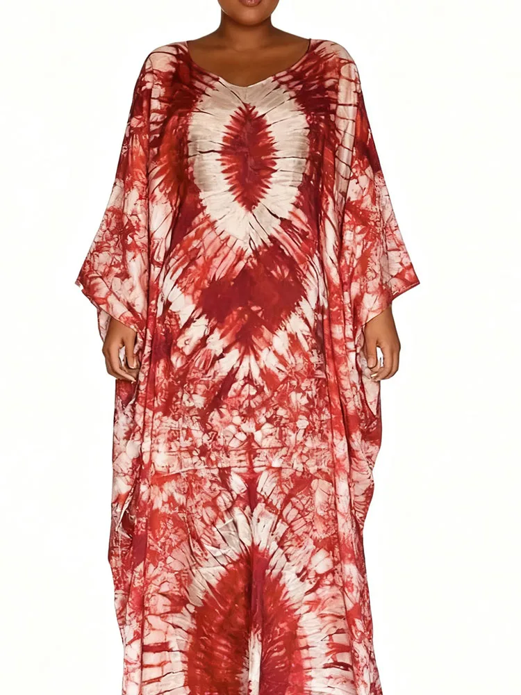 

Женские платья с африканским принтом, кафтан Анкара Бубу, элегантное длинное платье для вечеринок в честь Рамадана