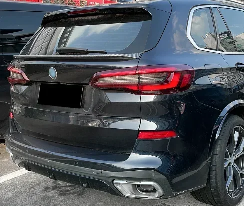 BMW G05 سقف السيارة الخلفي سبويلر الجزء الخارجي سيارة الخلفي سبويلر الجناح لسيارات BMW X5 G05 2019 2020 2012 2022 2023 2024 اكسسوارات السيارات