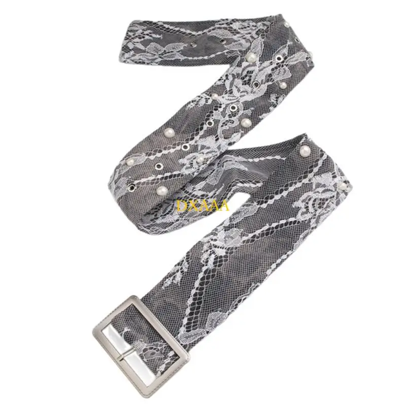 

DXAA мягкий легкий пояс с жемчугом, регулируемый пояс, усилитель формального наряда для женщин, стильный ремень Wasit