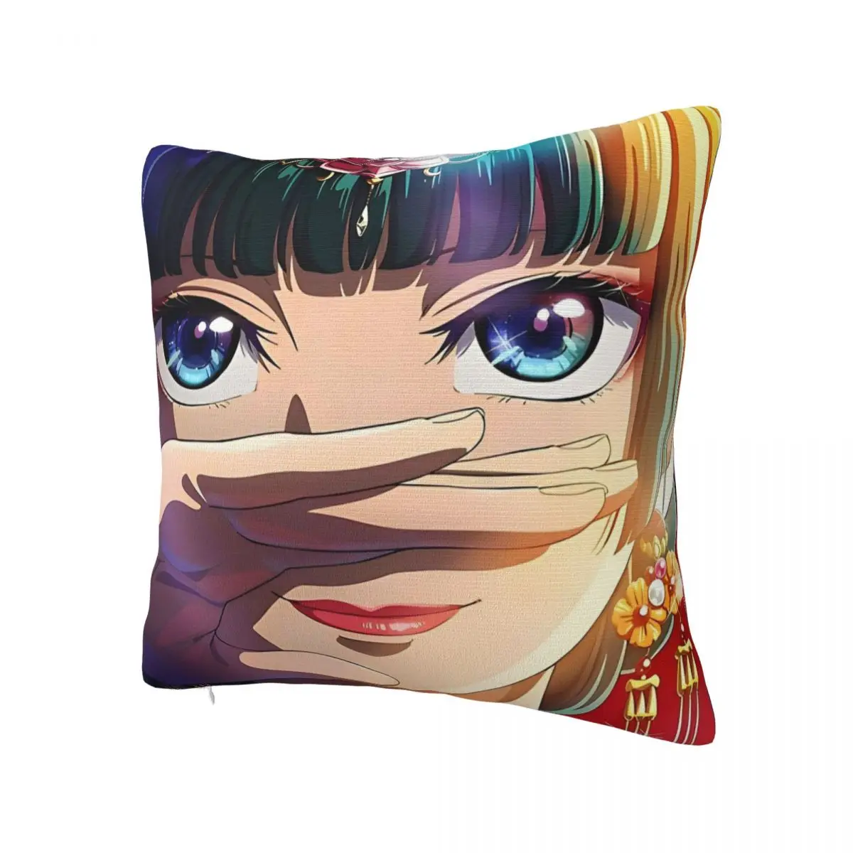 The Apothecary Diaries Maomao Pillow Cover Vintage Pillow Case For Sofa Home Decorative Cushion Cover Square Printed Pillowcases