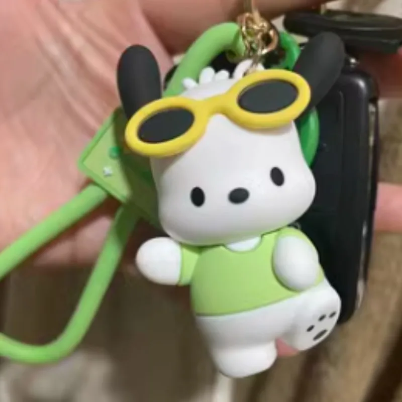 

Kawaii аниме Sanrio игрушки понравико жизненная серия подвеска с полной оценкой мультяшная милая маленькая Pacha собака сумка брелок коллекционные подарки