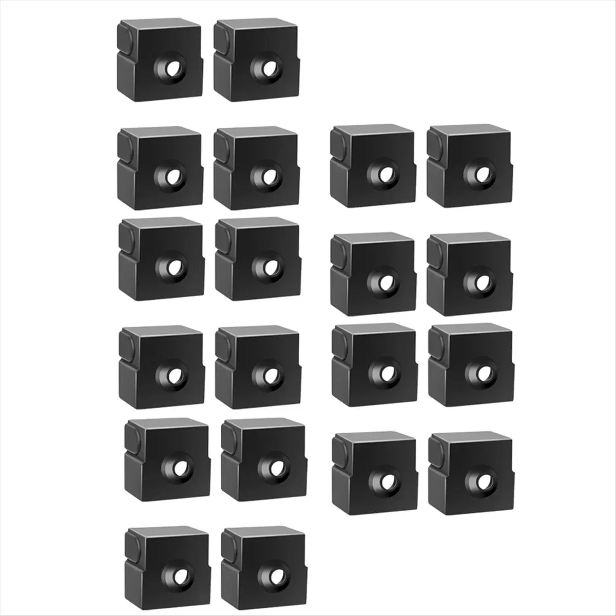 【2105 Popular】3d Printer Accessories V3 SE Hot End Extrusion Nozzle Heating Block High Temperature Protective Sleeve Silicone