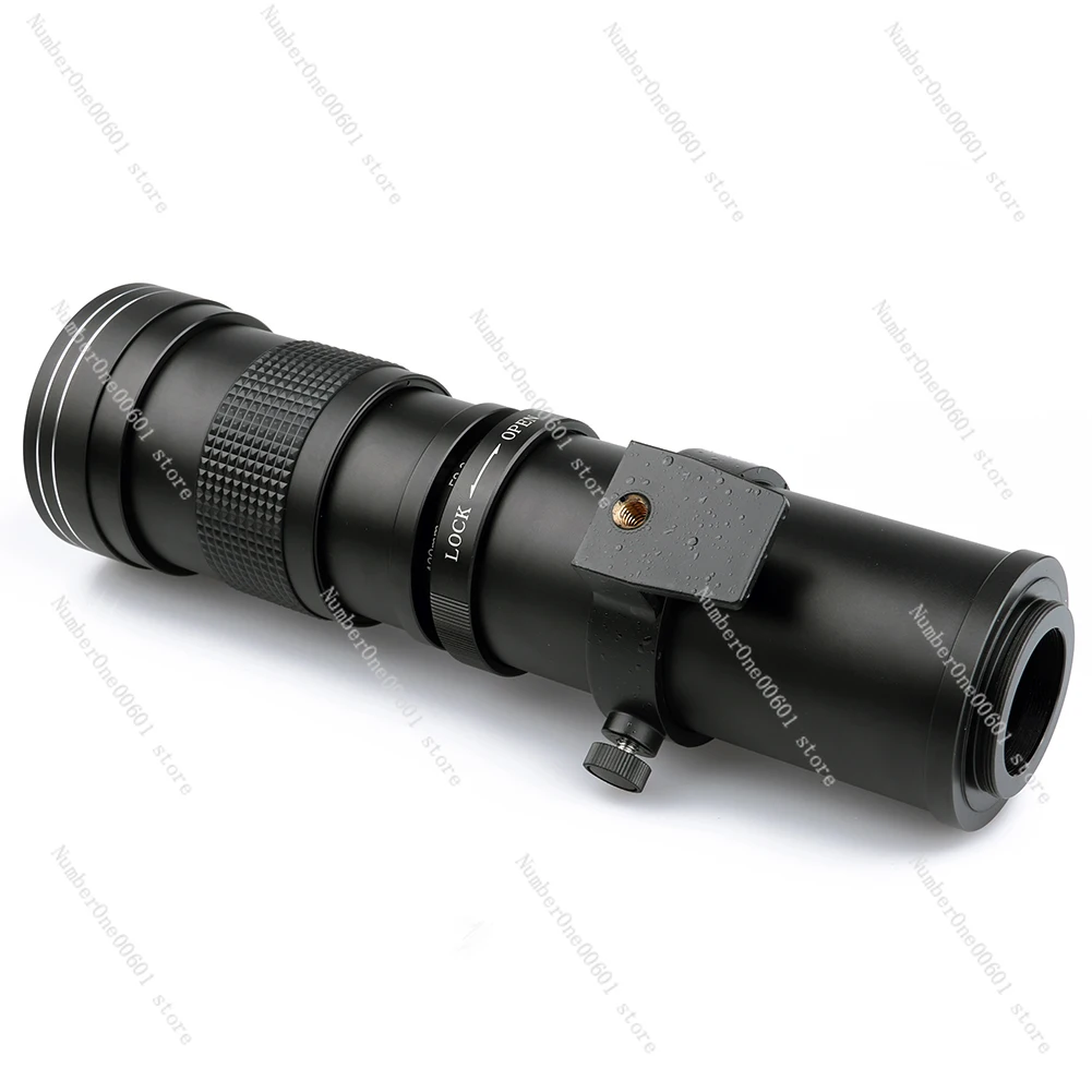 420-1600mm F8.3 Manual Lens 420-800+ Double Lens Telephoto Zoom Lunar Exploration and Bird Vision