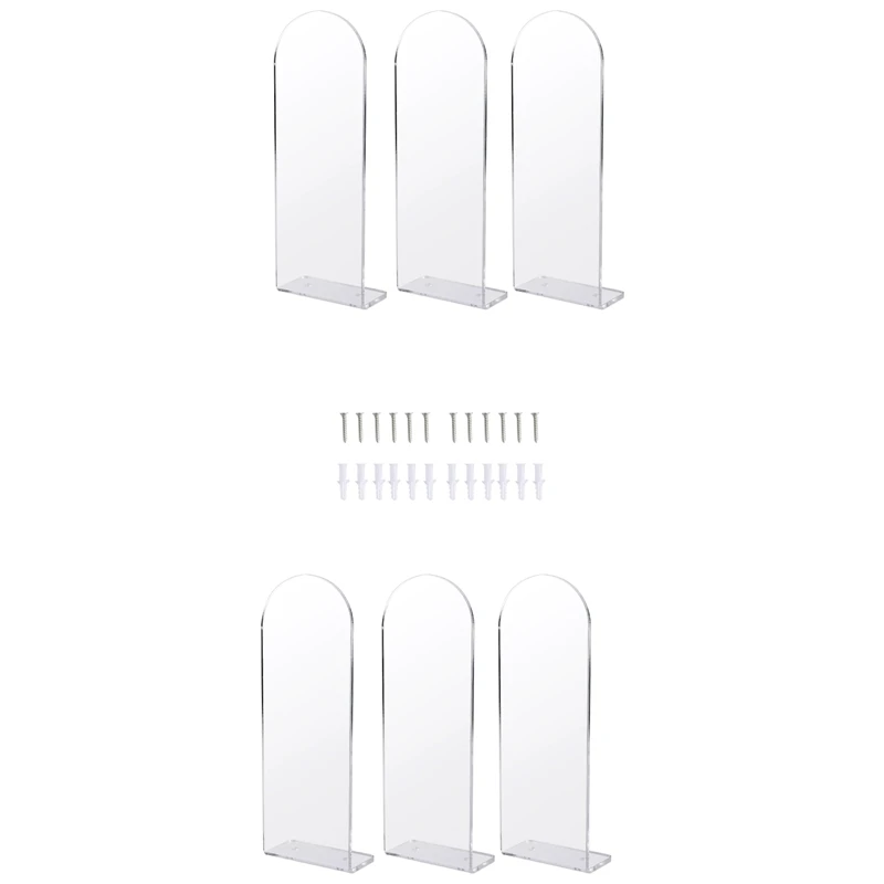 Floating Shoe Display Stand - 6 Shoe Shelf For Wall - Sneaker Levitation Display Shoe Wall Shelf