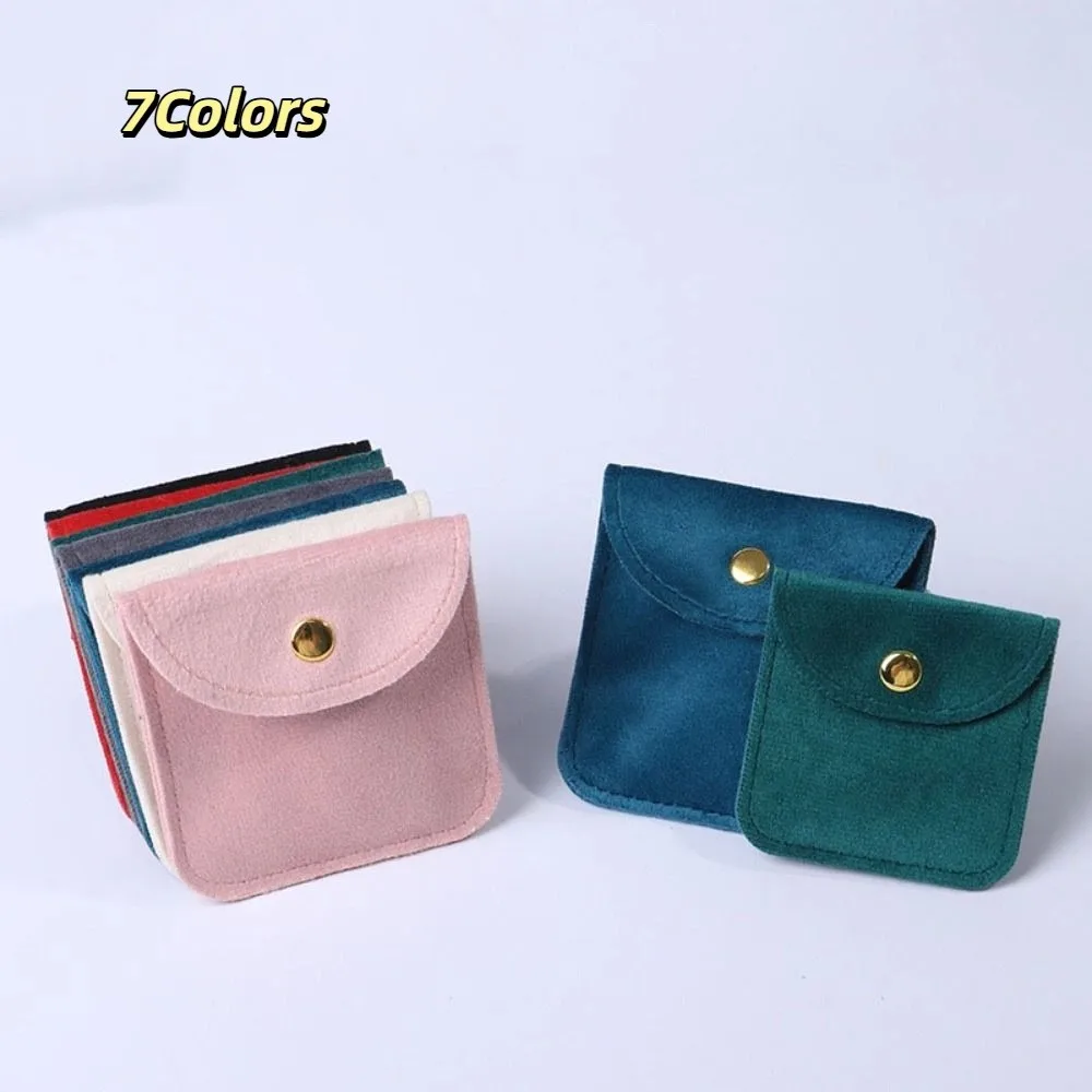 

5Pcs Velvet Jewelry Packing Bag Rings Necklace Large Capacity Jewelry Storage Case Organizer Bracelet Earrings Jewelry Holder