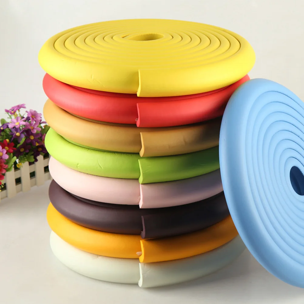 

5m Baby Safety Strip Anti-Collision Bumper Corner Guard for Furniture Eco-Friendly Material Thick Impact Absorption Easy