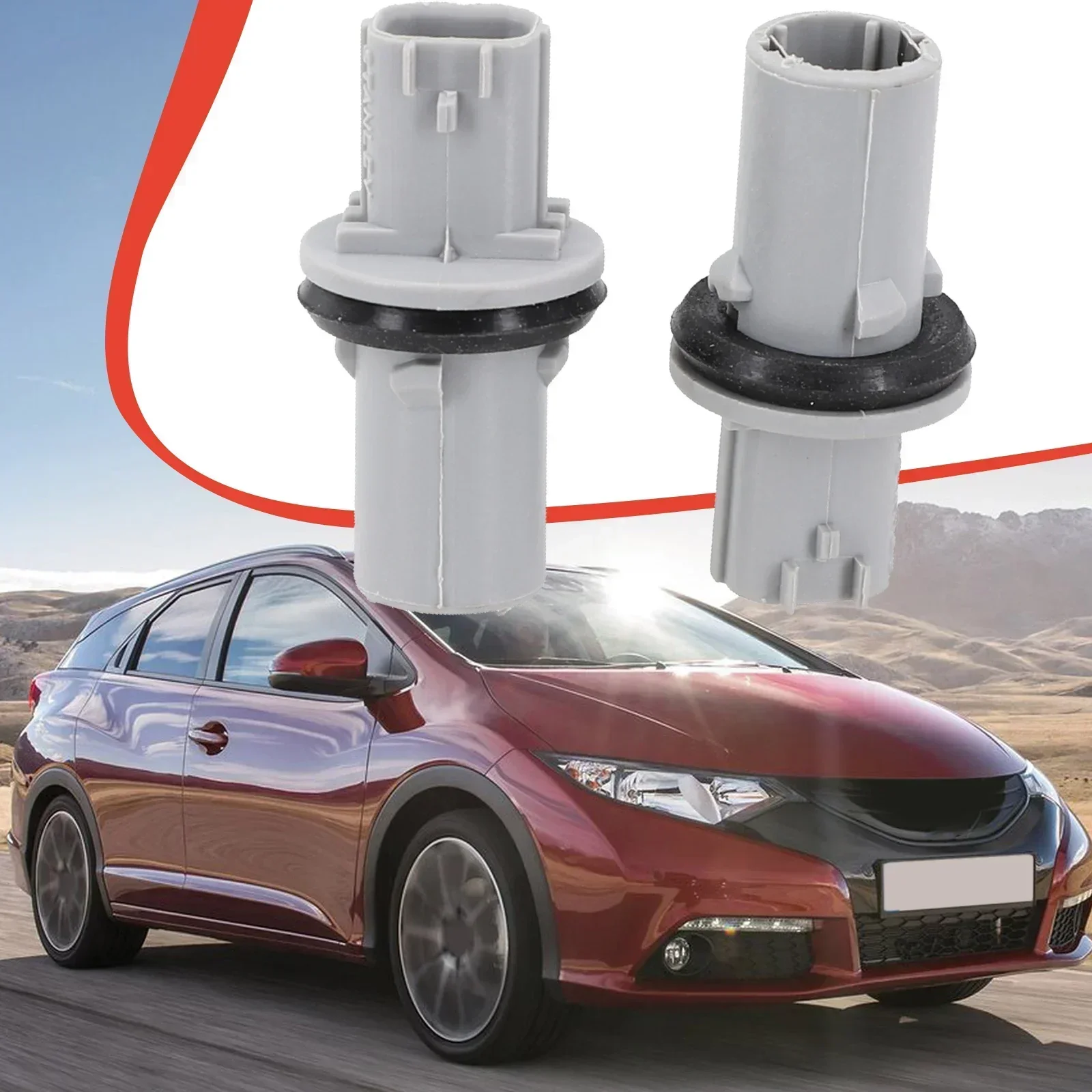 Set di portalampade per fari di parcheggio per Acura RL RLX TSX per Honda Civic OEM codice articolo 33305 S5A 003 confezione da 2