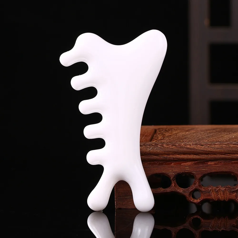 

Новая массажная расческа 4-в-1, многофункциональный массажер для лица, инструмент для вытягивания мышц лица, косметические инструменты