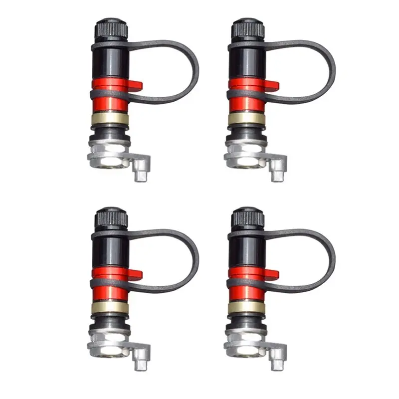 AU28-Car Pressure Relief Valve Off-Road Sand Tire Quick Release Valve Desert Tire Quick Release Valve 16Pcs Short Style