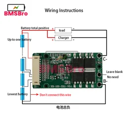 BMS 10S 36V 15A Li-ion Lipolymer 18650 Battery Charge Board Short Circuit Protection Common Port For Ebike Escooter