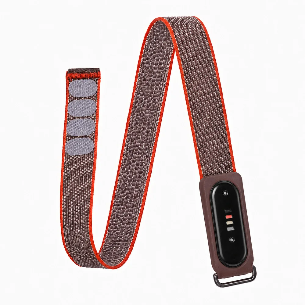 Hochwertiges gewebtes Nylon-Bizeps-Armband, Ersatzband, verstellbares Sport-Armband für Google Fitbit Air Fitness Tracker-Zubehör